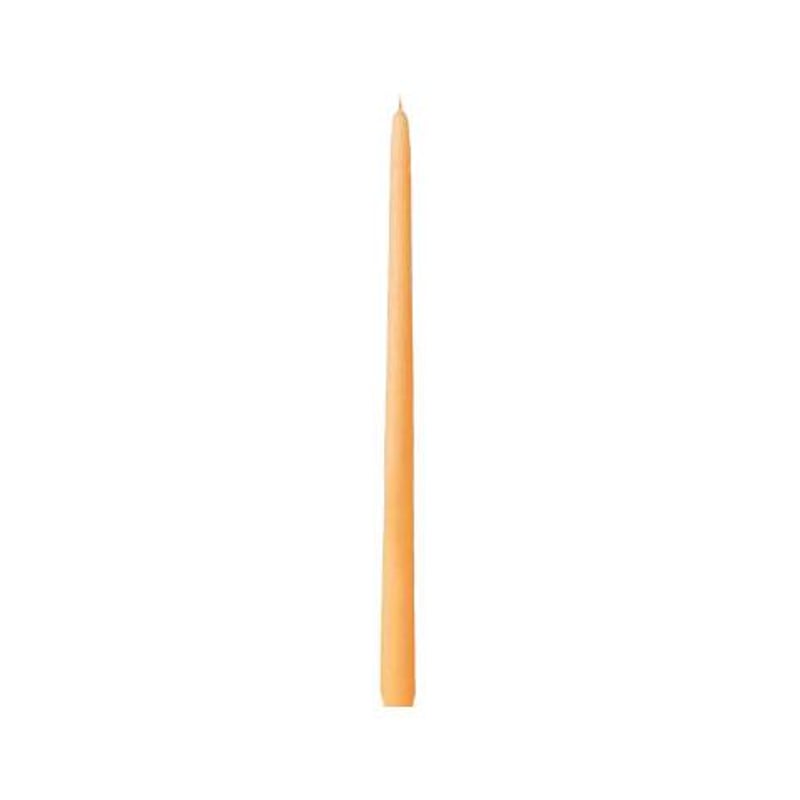 12" Taper Candle - Peach