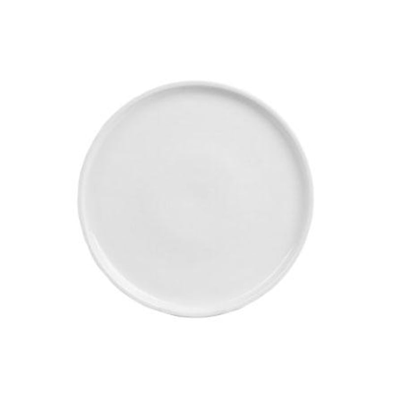 White High Rim 8" Side Plate