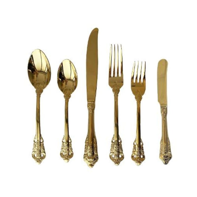 Windsor Gold Flatware Set