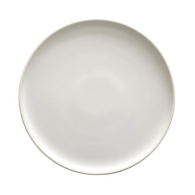 White High Rim Matte 12" Charger Plate