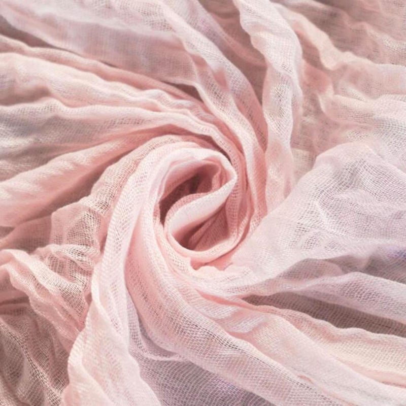 16ft Cheesecloth Runner - Blush