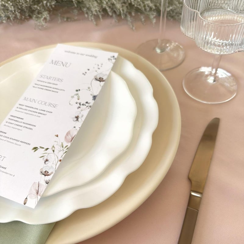 120" - Blush Round Table Linen