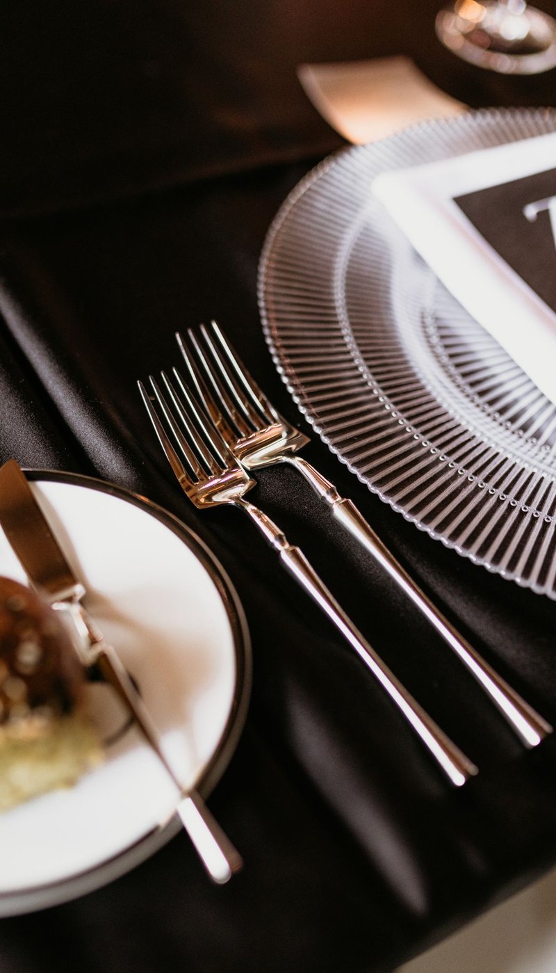 Bordeaux Silver Flatware Set