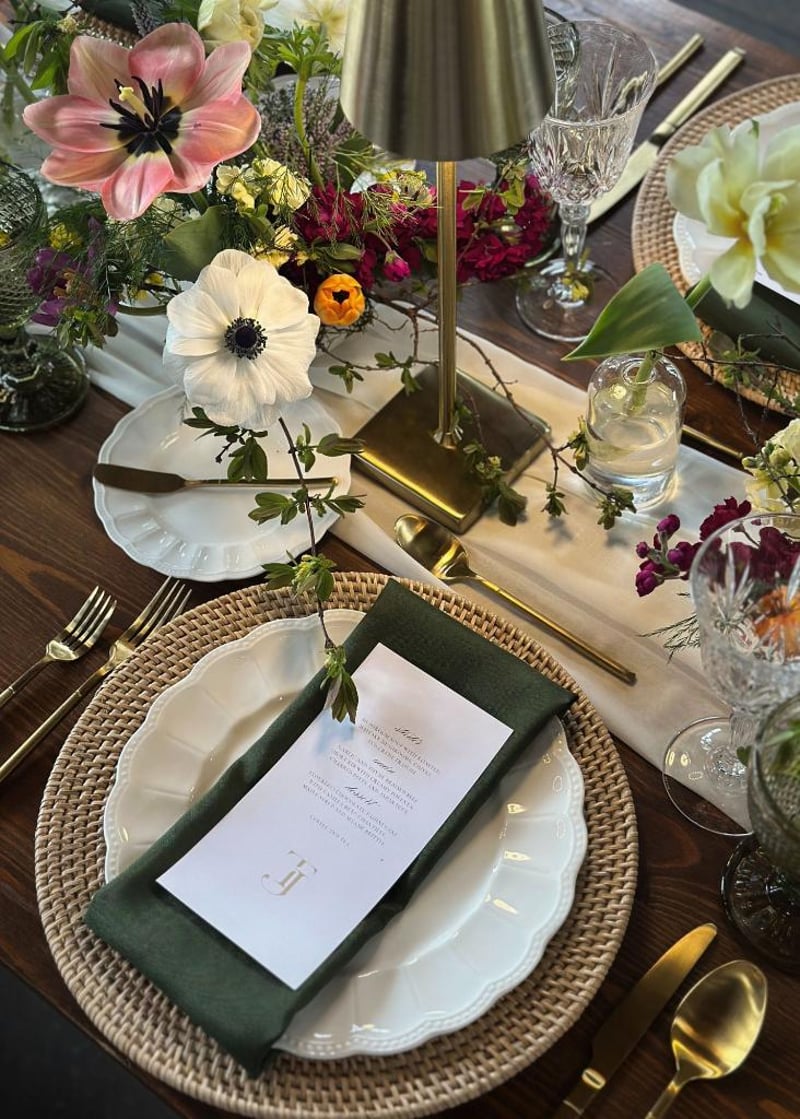 Brooklyn Brushed Gold Flatware Set