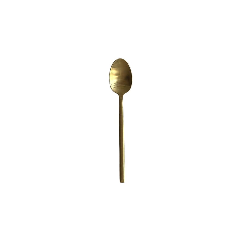Brooklyn Brushed Gold Dessert Spoon