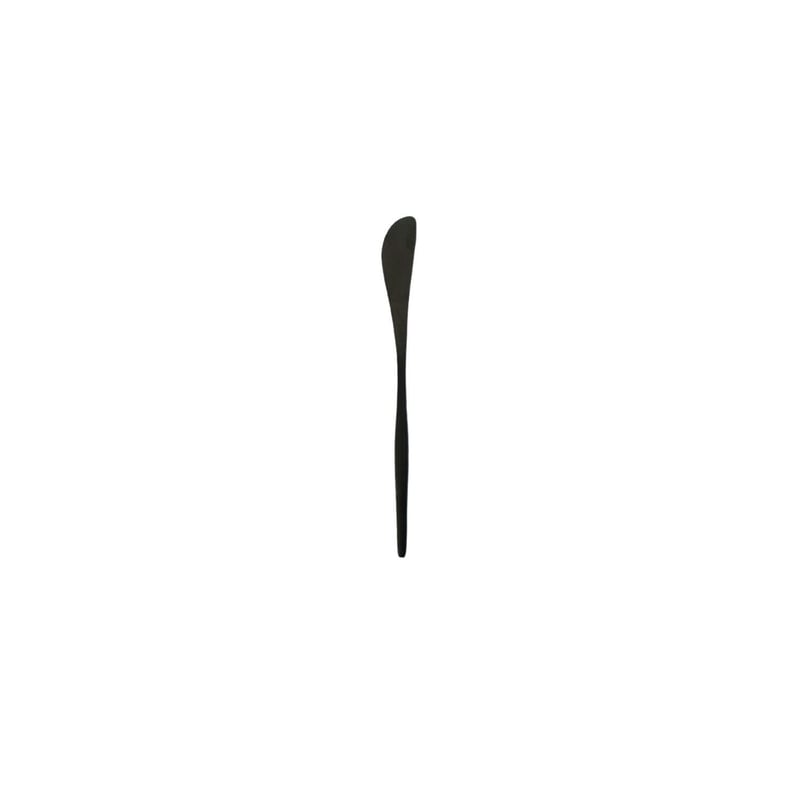 Lisbon Matte Black Butter Knife